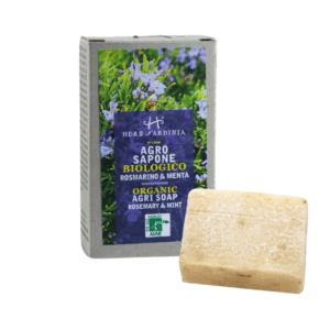 Organiczne rozmarynowo - miętowe mydło w kostce 100g